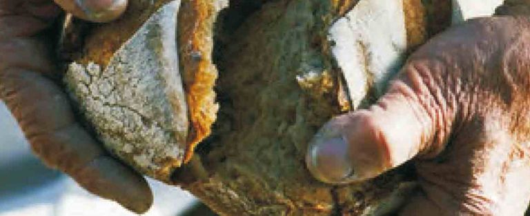 papa Francesco al Cenacolo